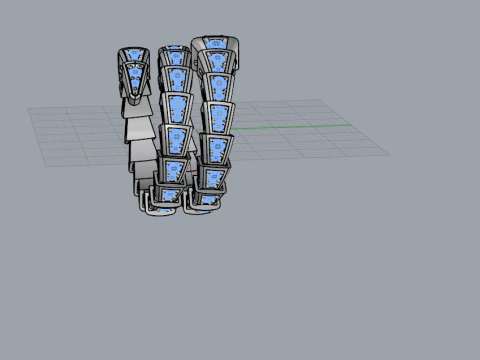 Serpent Ring 53002 3D Model