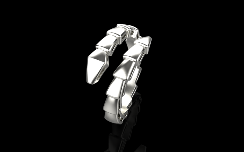 Serpent Ring 60071 3D 모델 .c4d .max .obj .3ds .fbx .stl .blend