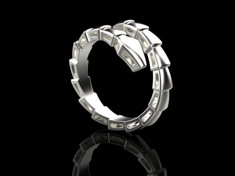 Serpent Ring 60071 3D 모델