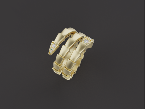 Serpent Ring 60750 3D 모델