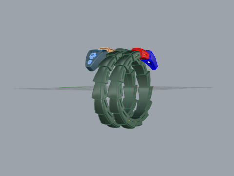 Serpent Ring 60750 3D 모델