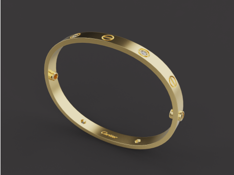 Bracelet 60907 3D 模型