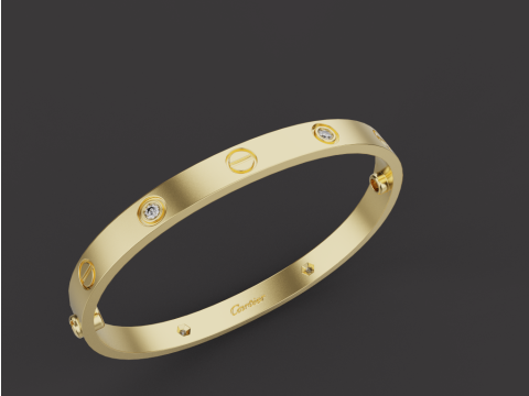 Bracelet 60907 3D 模型