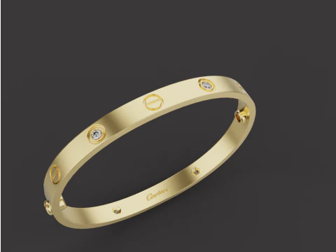 Bracelet 60907 3D Model