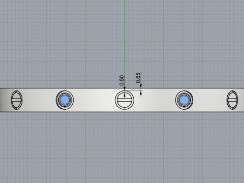 Bracelet 60907 3D 模型