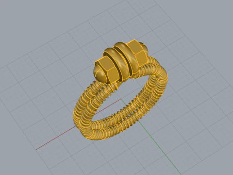 Ring 61382 3D Model