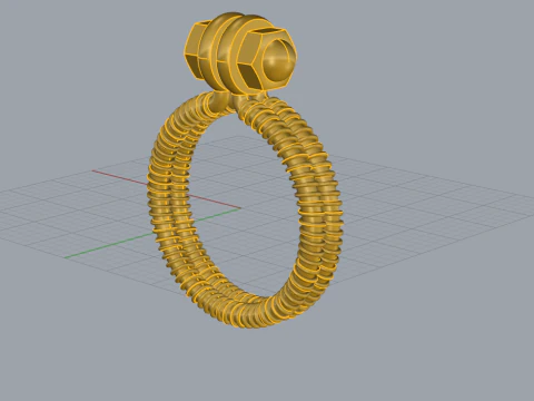 Ring 61382 3D Model