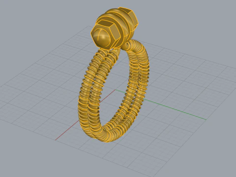Ring 61382 3D Model