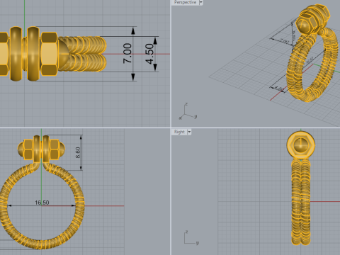 Ring 61382 Model 3D