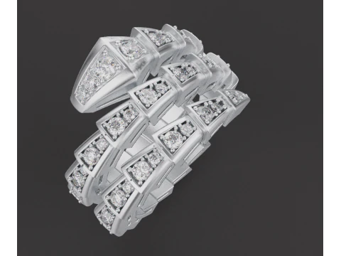 Serpent Ring 60722 3D Model
