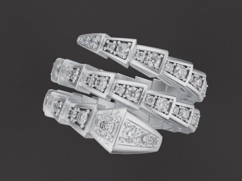 Serpent Ring 60722 3D 모델