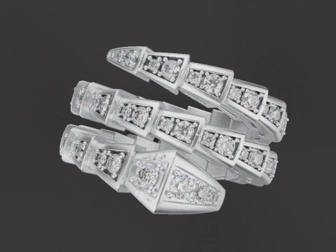 Serpent Ring 60722 3D Model