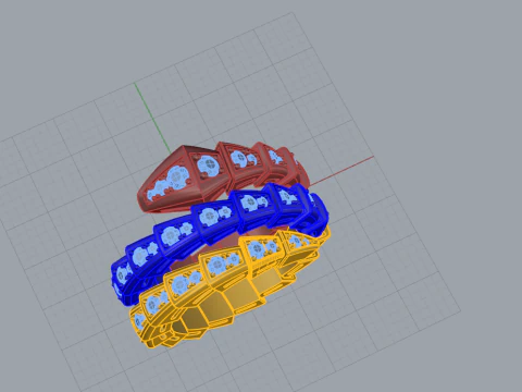 Serpent Ring 60722 3D Model
