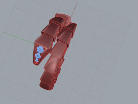 Serpent Ring 66054 3D Model