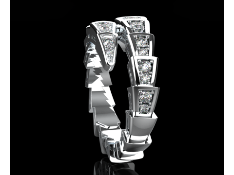 Serpent Ring 66020 3D Модель