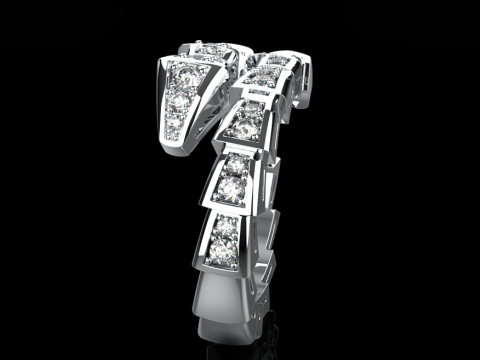 Serpent Ring 66020 3D-Modell