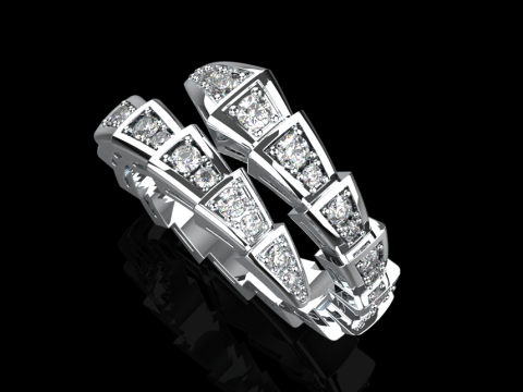 Serpent Ring 66020 3D-Modell