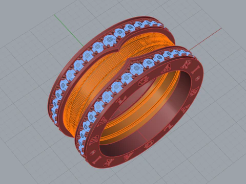 Ring 66072 3D Model