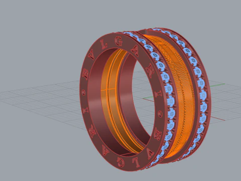 Ring 66072 3D Model