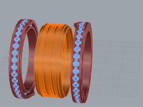 Ring 66072 3D Model