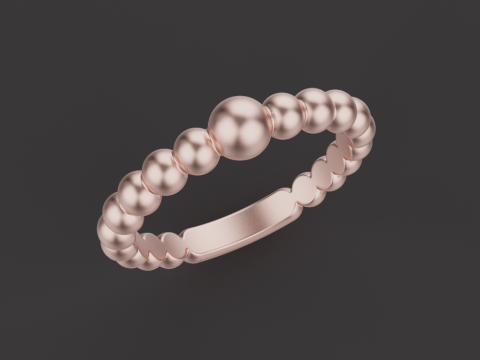 Ring 17082 3D Модель