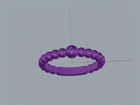 Ring 17082 3D Model