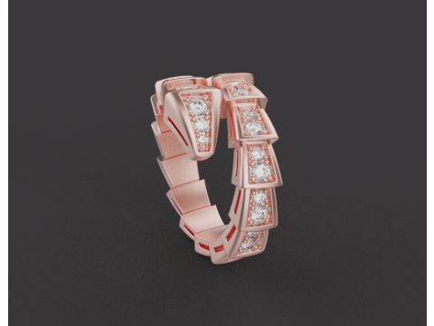Serpent Ring 17106 3D Model