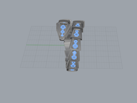 Serpent Ring 17106 3D Model