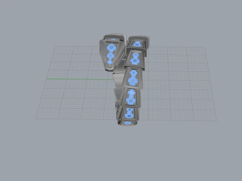 Serpent Ring 17106 3D Model