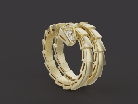 Serpent Ring 17080 3D मॉडल