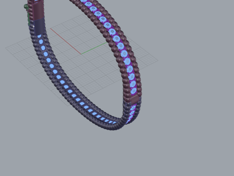 Bracelet 17121 3D Модель