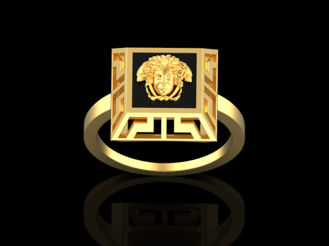 Ring and Earrings set 17028 3D Model