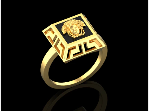 Ring and Earrings set 17028 3D Model
