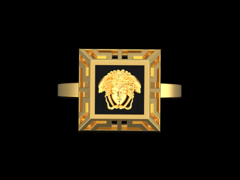 Ring and Earrings set 17028 3D Model