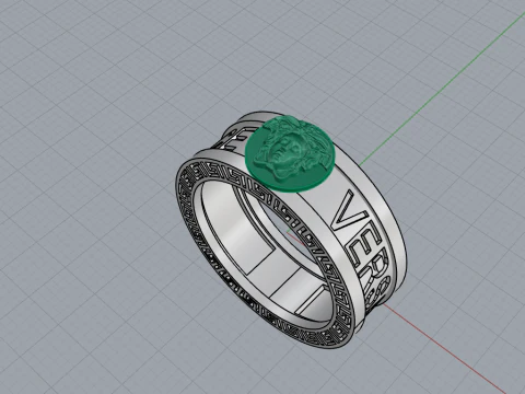 Ring 15216 3D Model
