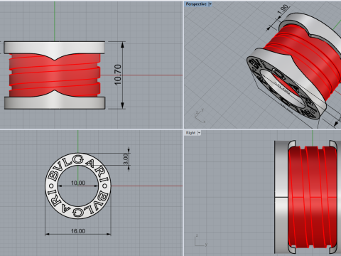 Pendant 15186 3D Model