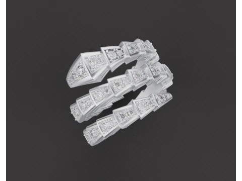 Anillo Serpiente 15150 Modelo 3D