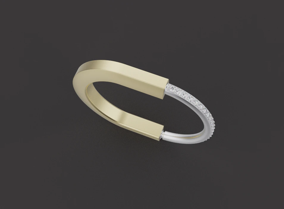 Earring 15131 3D Model .c4d .max .obj .3ds .fbx .stl .blend