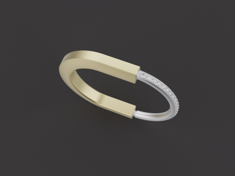 Earring 15131 3D Model