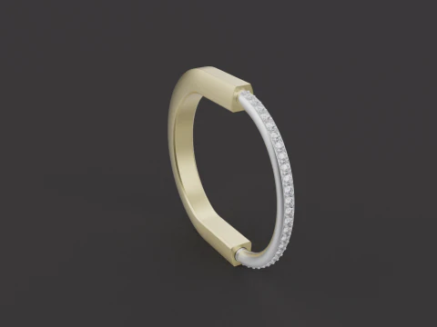 Earring 15131 3D Model