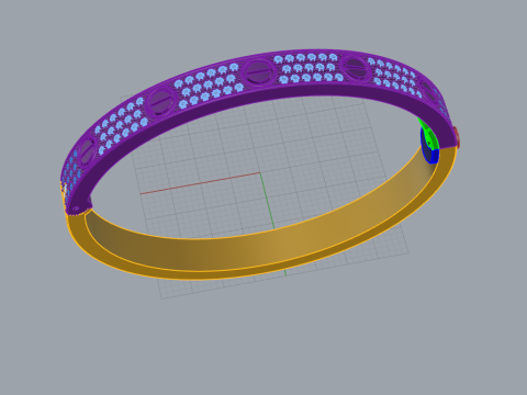 Bracelet 15104 Modelo 3D