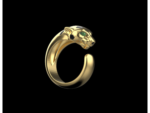 Panther Ring 15099 3D 模型