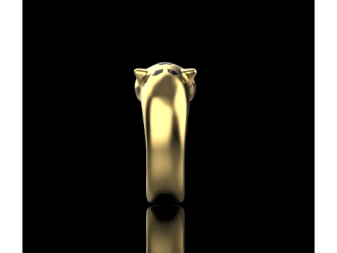 Panther Ring 15099 3D Model