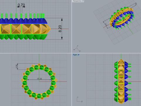 Ring 15097 3D Model