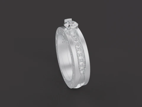 Ring 15069 3D Model
