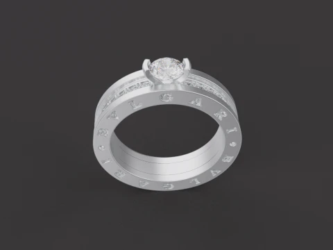 Ring 15069 3D Model