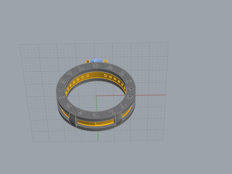 Ring 15069 3D 模型