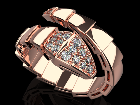 Serpent Ring 11181 3D 모델
