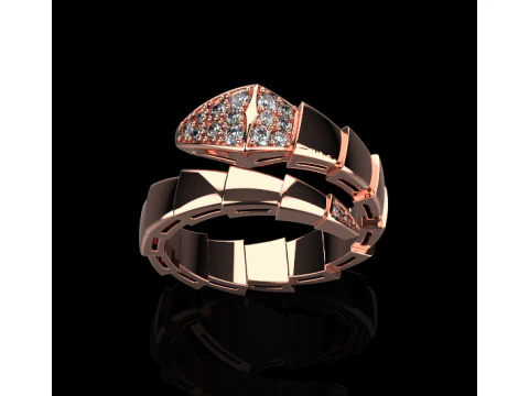 Serpent Ring 11181 3D Model
