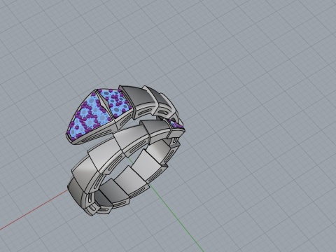 Serpent Ring 11181 3D 모델